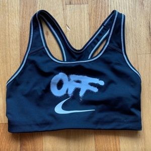 Off-White Nike Collab Bra - NWOT